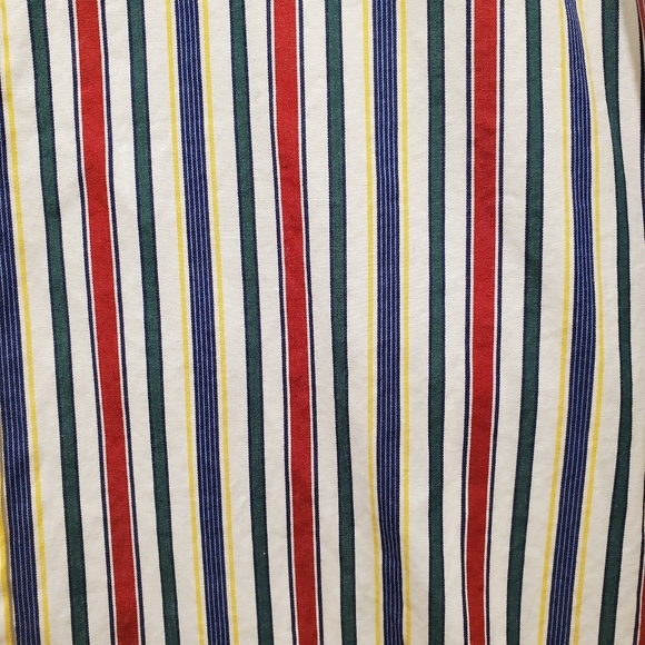 Ralph Lauren 120s Two Ply Classic Stripe Button Down Shirt 15 1/2 39 Mens - Picture 8 of 9